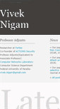Mobile Screenshot of nigam.info