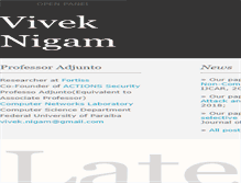 Tablet Screenshot of nigam.info